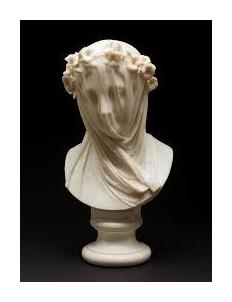 Woman with Veil and border